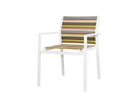 Mamagreen Stripe dining stackable кресло с подлокотниками - 2