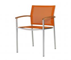 Изображение продукта Mamagreen Zix dining stackable кресло с подлокотниками