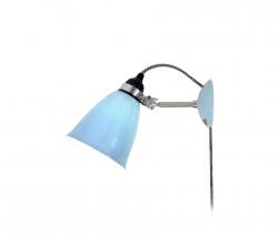 Изображение продукта Original BTC Limited Hector Medium Dome настенный светильник Blue Plug Switch and Cable