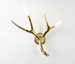 Roll & Hill Superordinate Antlers sconce hardwired gold - 1