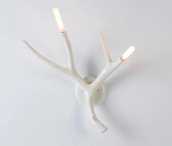 Roll & Hill Superordinate Antlers sconce hardwired white - 1