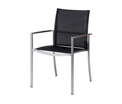 Изображение продукта Akula Living Nero стул штабелируемый с подлокотниками