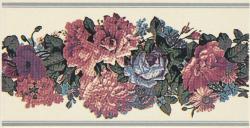 Petracer's Ceramics Grand Elegance fleures garland su crema B - 1