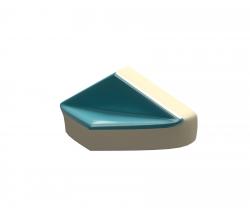 Изображение продукта Petracer's Ceramics Rhumbus verde smeraldo internal corner