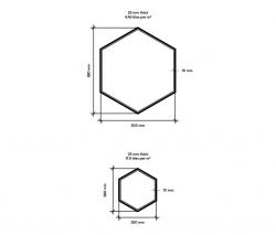 BAUX Acoustic Tiles Hexagon - 2