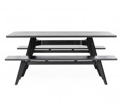 Изображение продукта Poiat Lavitta rectangular table and bench