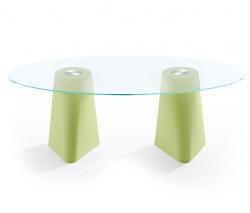 B-LINE ADAM2 Alto столик пластик/прозрачное стекло - 1