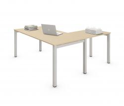 Forma 5 Zama Desk with Return Desks - 1