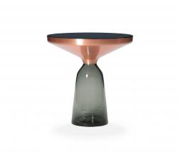 Изображение продукта ClassiCon Bell стеклянный столик - медь/серый кварц