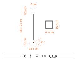 Bernd Unrecht lights Adjust-solo S – OLED - suspended lamp - 4