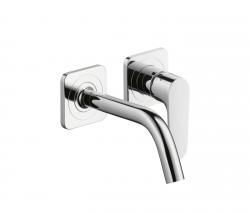 Hansgrohe Axor Citterio M однорычажный смеситель для раковины for concealed installation with escutcheons and spout 167mm DN15, wall mounting - 1