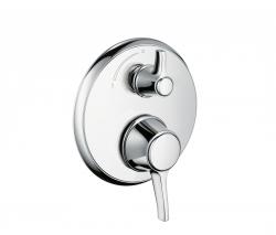 Hansgrohe Ecostat Classic Thermostatic Mixer for concealed installation with shut-off valve - 1