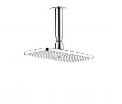 Hansgrohe Raindance E 240 Air 1jet Overhead Shower DN15 with 100mm ceiling connector - 1
