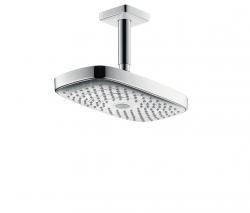 Hansgrohe Raindance Select E 300 2jet overhead shower with ceiling connector 100 mm EcoSmart 9 l/min - 1