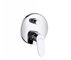 Hansgrohe Focus E² Single Lever Bath Mixer for concealed installation - 1