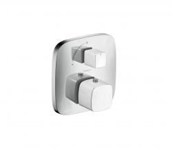 Hansgrohe PuraVida Thermostat for concealed installation with shut-off valve - 1