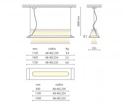 Aqlus Level 2x Classic direct/indirect light подвесной светильник - 2