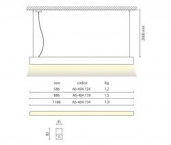 Aqlus Line Seamless hanging system - 2
