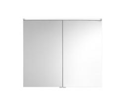 burgbad Eqio | Mirror cabinet with horizontal LED-lighting - 1