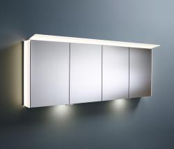 Изображение продукта burgbad Sys30 | Mirror cabinet with lateral LED illumination incl. indirect lighting of умывальная раковина
