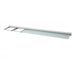 Изображение продукта Inda New Europe Wall-mounted support with satined glass shelf, to be completed with arts. R49110 - R49100 - R49120