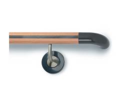 HEWI Handrail, polyamide curved end - 1