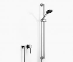 Dornbracht Tara. Logic - Wall-mounted single-lever shower mixer with shower set - 1