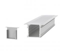 Изображение продукта UNEX Aluminium Profiles 34.0 x 31.5 mm with collar