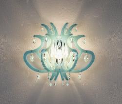 Изображение продукта SLAMP MEDUSA настенный светильник голубой