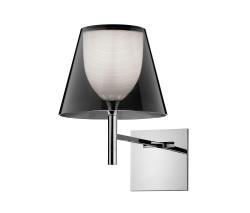 Изображение продукта Настенный светильник FLOS KTRIBE W DIM хром/серый полу-прозрачный
