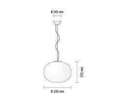 Подвесной светильник FLOS GLO-BALL S1 белый - 2