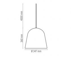 Подвесной светильник FLOS CAN CAN белый/фиолетовый - 2