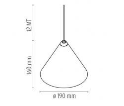 Flos String Light cone head - 2