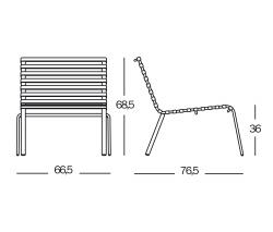 Magis Striped Low chair - 2