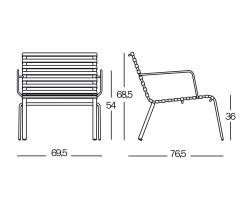 Magis Striped Low chair - 3