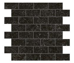 Lea Ceramiche Blue mountain | Mosaico mattone ivory black - 2