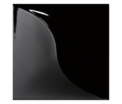 Lea Ceramiche Goccia | Distorsion black glossy - 2