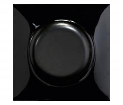 Lea Ceramiche Goccia | Tune out black glossy - 2