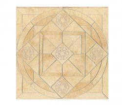 Lea Ceramiche Ancient Jerusalem | Decoro intarsio rosone Cedron Gold - 2