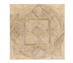 Lea Ceramiche Ancient Jerusalem | Decoro intarsio rosone Ghihon beige - 2