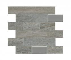 Lea Ceramiche Bio Timber | Oak Grigio mosaico wall - 2