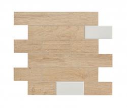 Lea Ceramiche Bio Timber | Oak Patinato Chiaro mosaico wall - 2