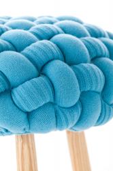 Gandía Blasco Knitted stools blue - 2