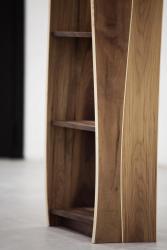 Boleform Furniture structures | shelves Walnut with maple inlay - 2