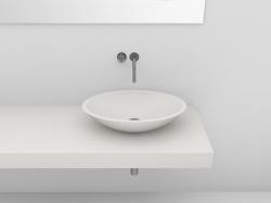 Absolut Bad Console basin | Design Nr. 1031 – weiß seidenmatt - 1