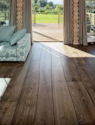 Bolefloor Natural Oak without sapwood stained oil parquet - 1