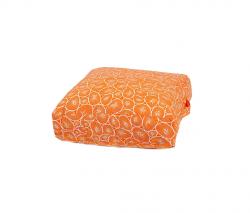 BANTIE Korall mandarine I white Cushion - 1