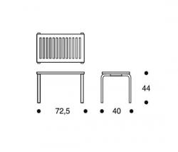 Artek скамейка 153B - 3