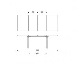 Artek Extension стол H92 - 3