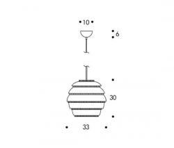 Artek подвесной светильник A331 - 4